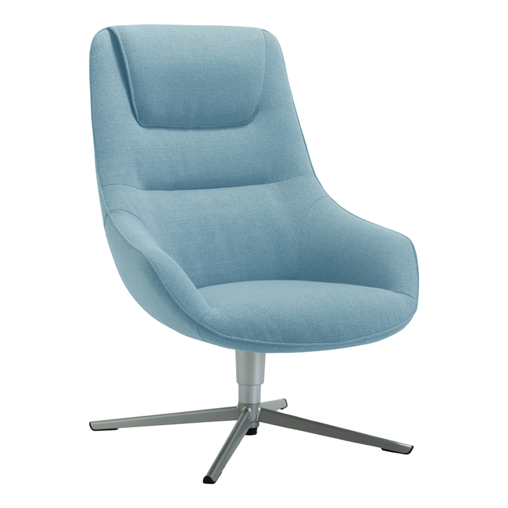 Fabric Relax Chair; (75x79x101)cm, Blue