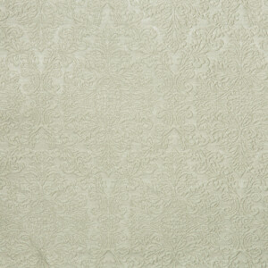 Laurena Dario Collection: Textured Damask Patterned Furnishing Fabric; 280cm, Pastel Grey