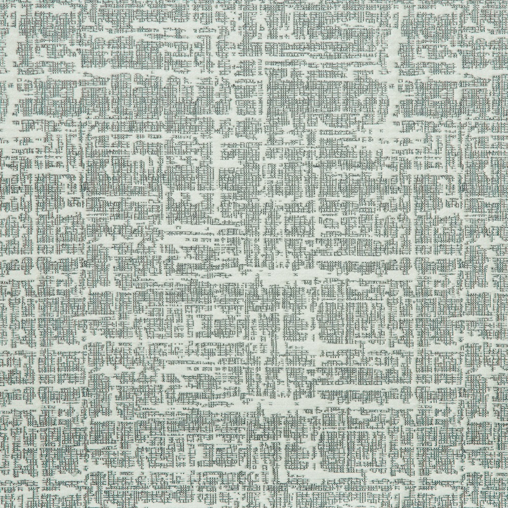 Laurena Dario Collection: Textured Abstract Patterned Furnishing Fabric; 280cm, Green/Grey