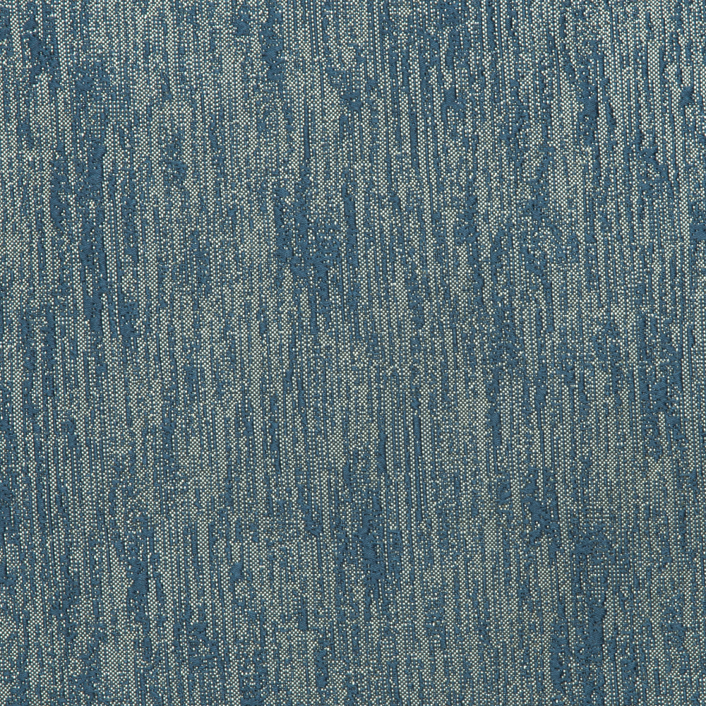 Laurena Dario Collection: Textured Patterned Furnishing Fabric; 280cm, Sea Blue