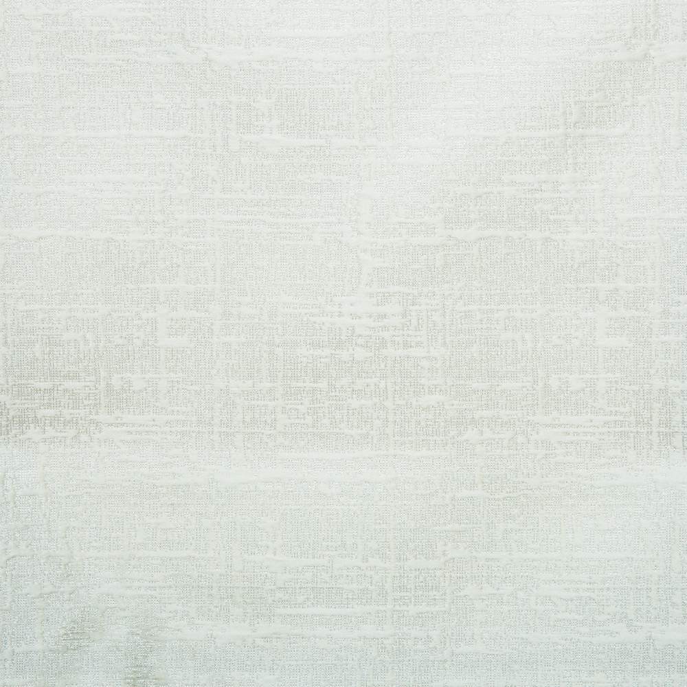 Laurena Dario Collection: Textured Abstract Patterned Furnishing Fabric; 280cm, White Coffee