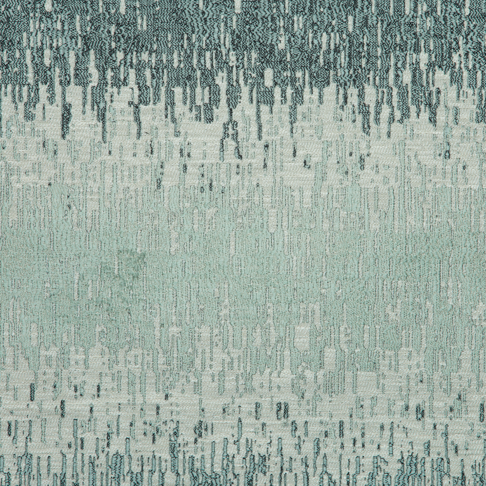 Vista Collection: Haining Textured Abstract Patterned Furnishing Fabric; 280cm, Sky Blue/White