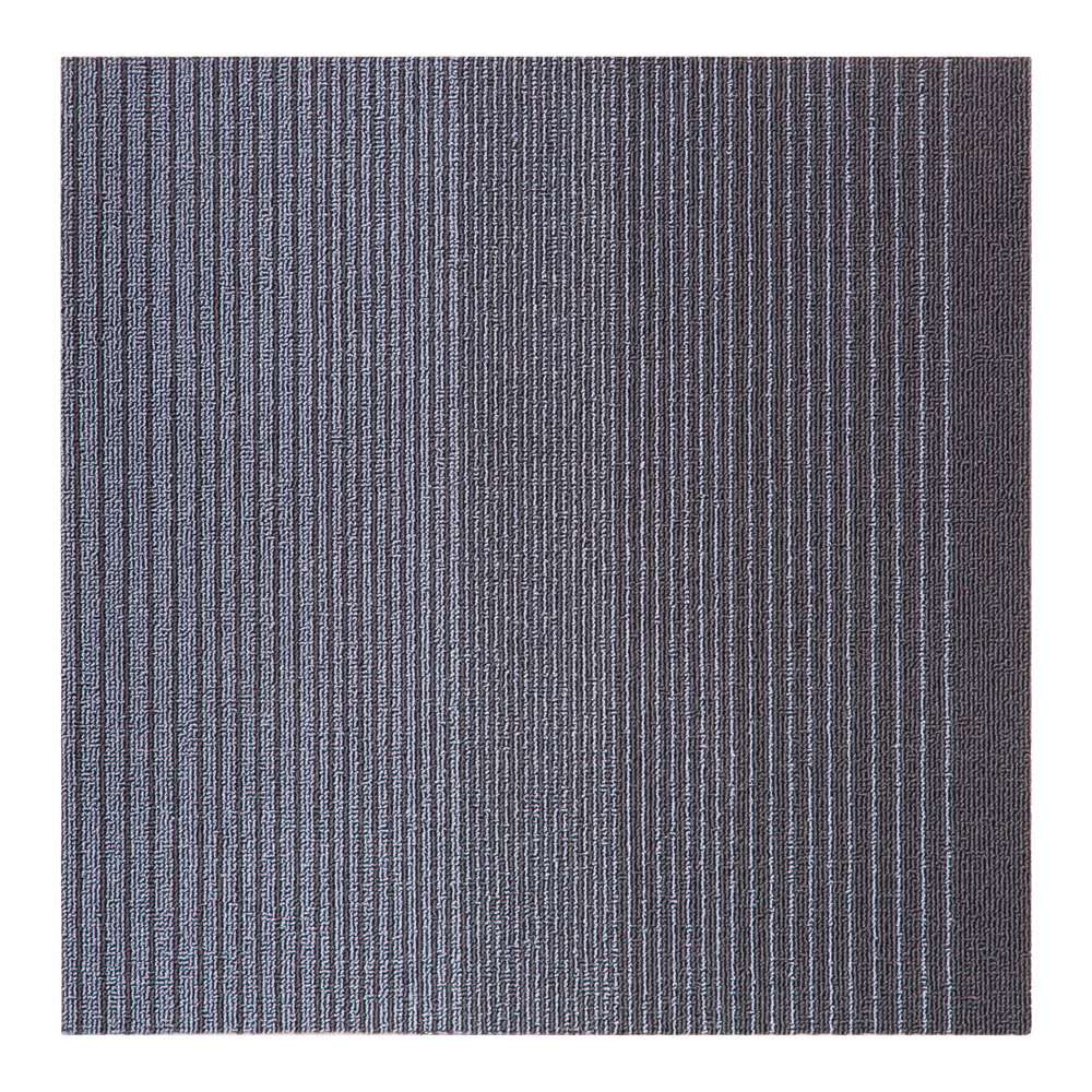 Carpet Tile; (50x50x6mm)cm, Blue/White
