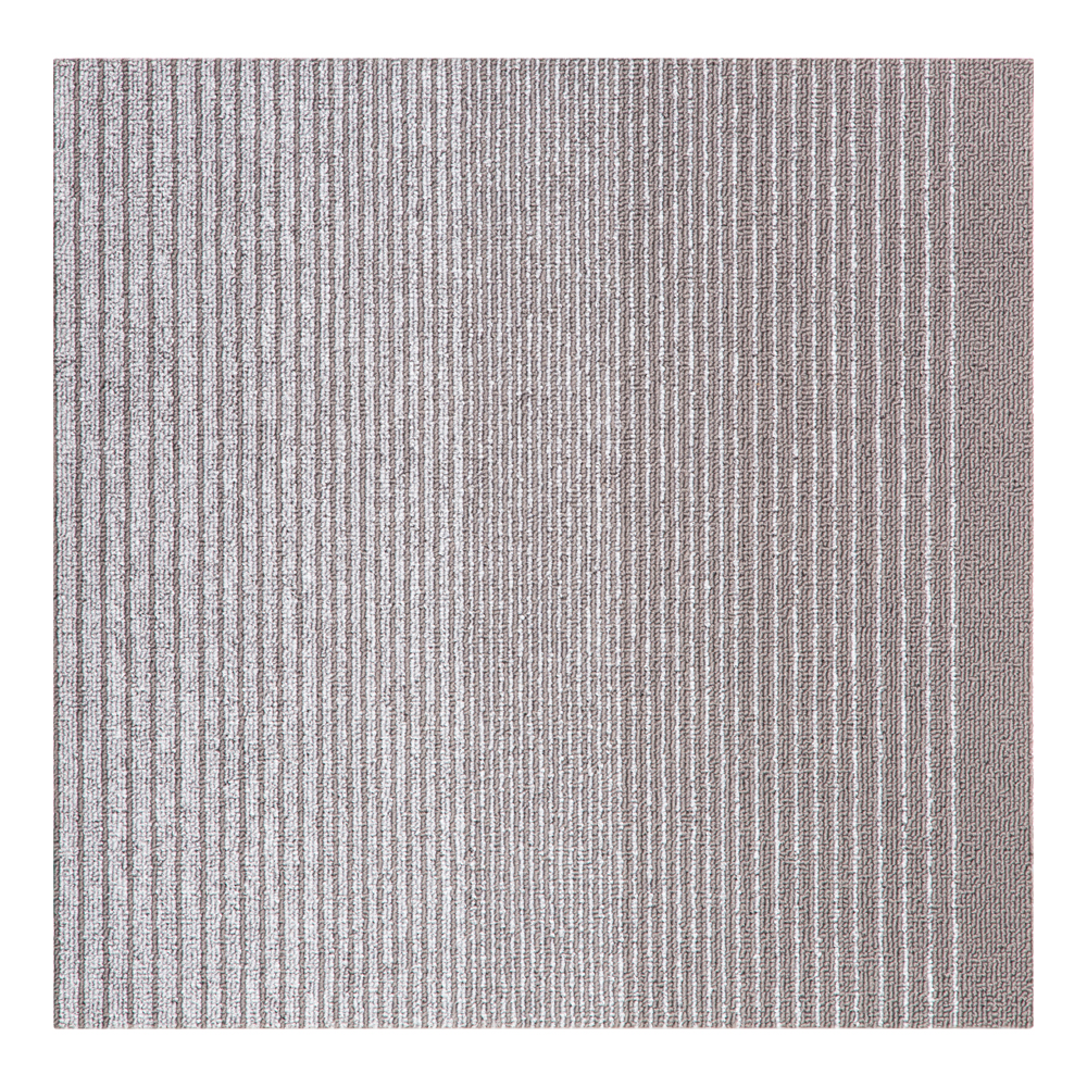 Carpet Tile; (50x50x6mm)cm, Grey/White