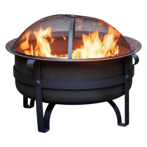 FireBowl With Screen And Pocker; 91.44cm