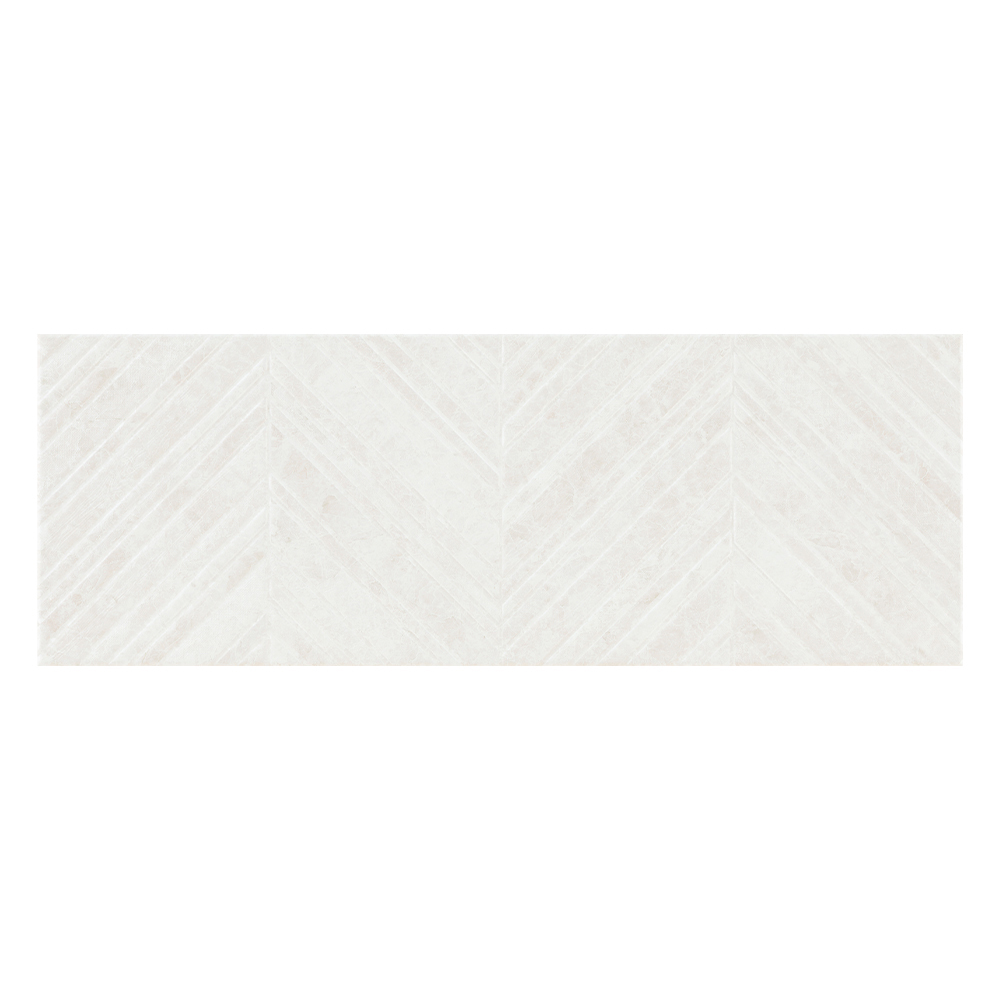 Atrium Relieve Lamar Blanco: Ceramic Tile; (25.0x70.0)cm