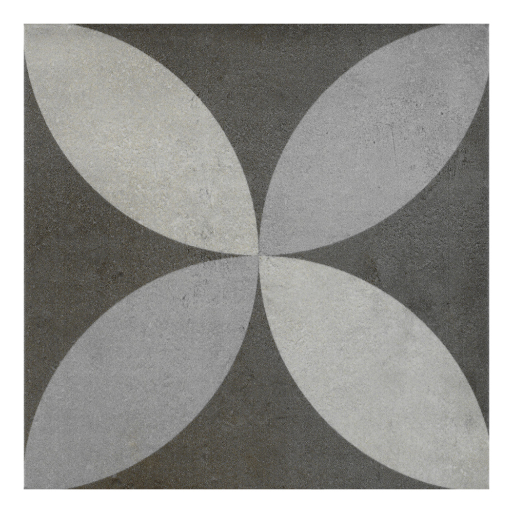 Lepic 1: Matt Porcelain Decor Tile; (22.3x22.3)cm