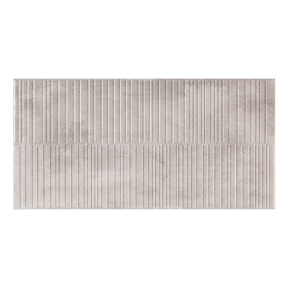 Essential Relieve Essen Ash: Matt Porcelain Tile; (45.0x90.0)cm