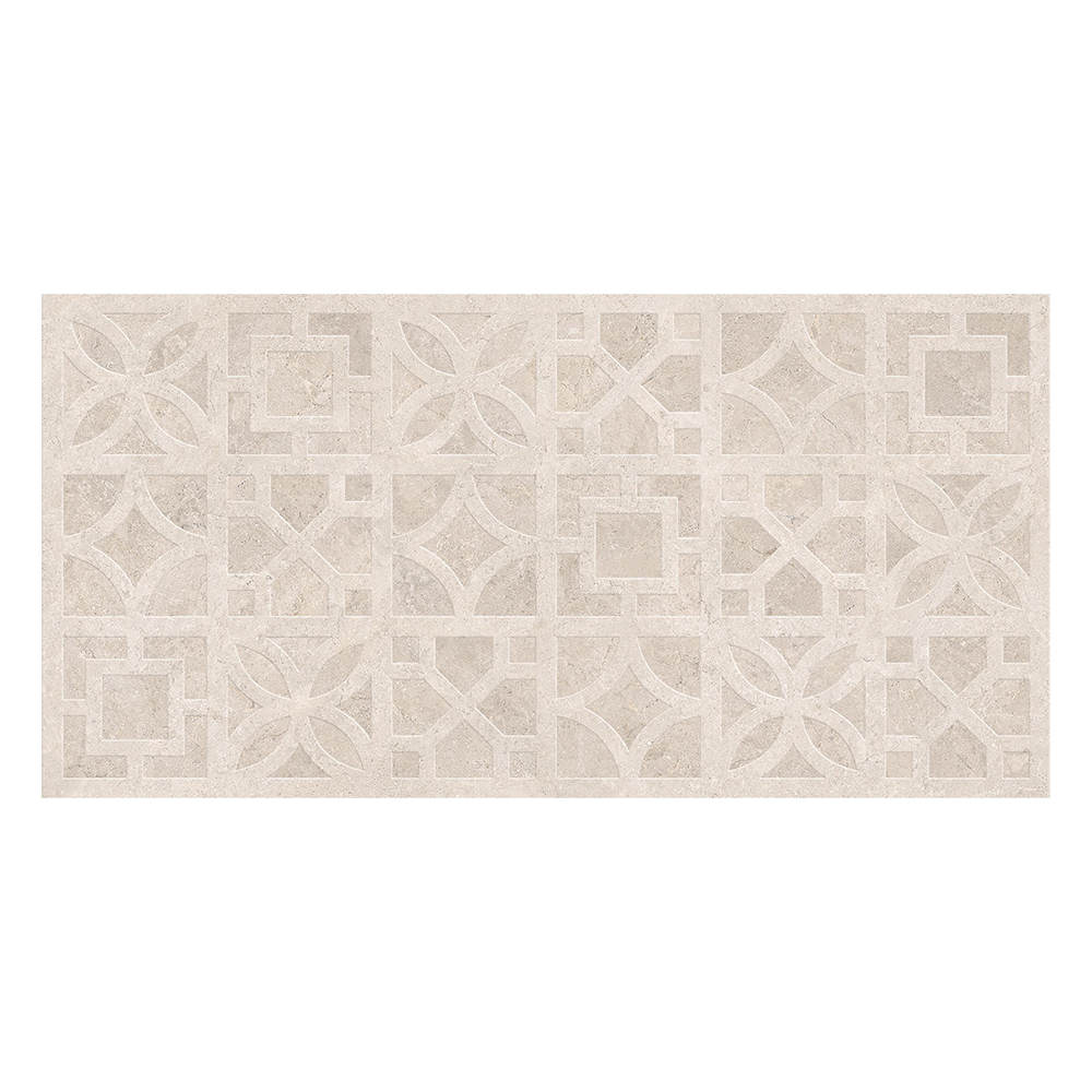 Orra Crema Decor: Matt Porcelain Tile; (60.0x120.0)cm