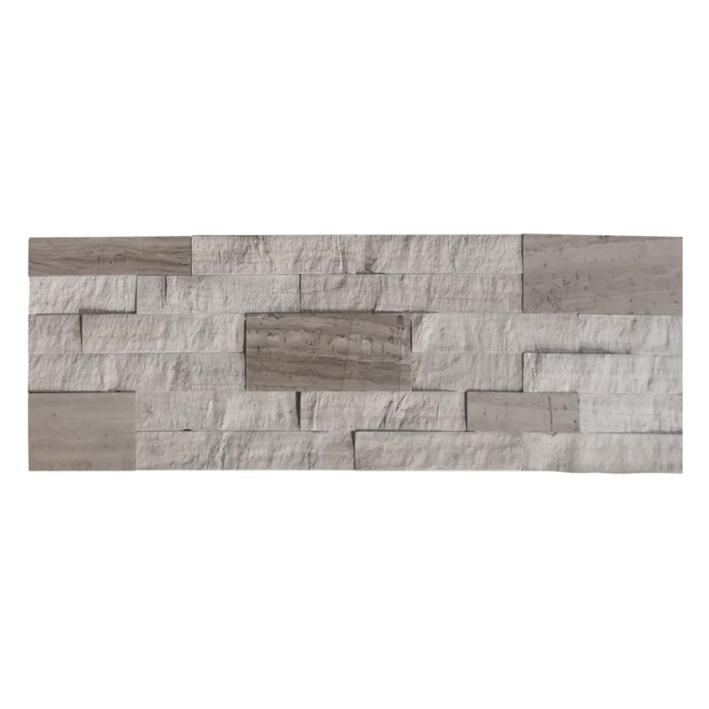 ZFF1003PN: Stone Mosaic Tile; (15.0x60.0)cm, Grey