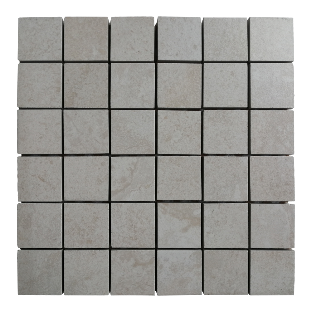 W3453-5M: Stone Mosaic; (30.0x30.0)cm, Cream