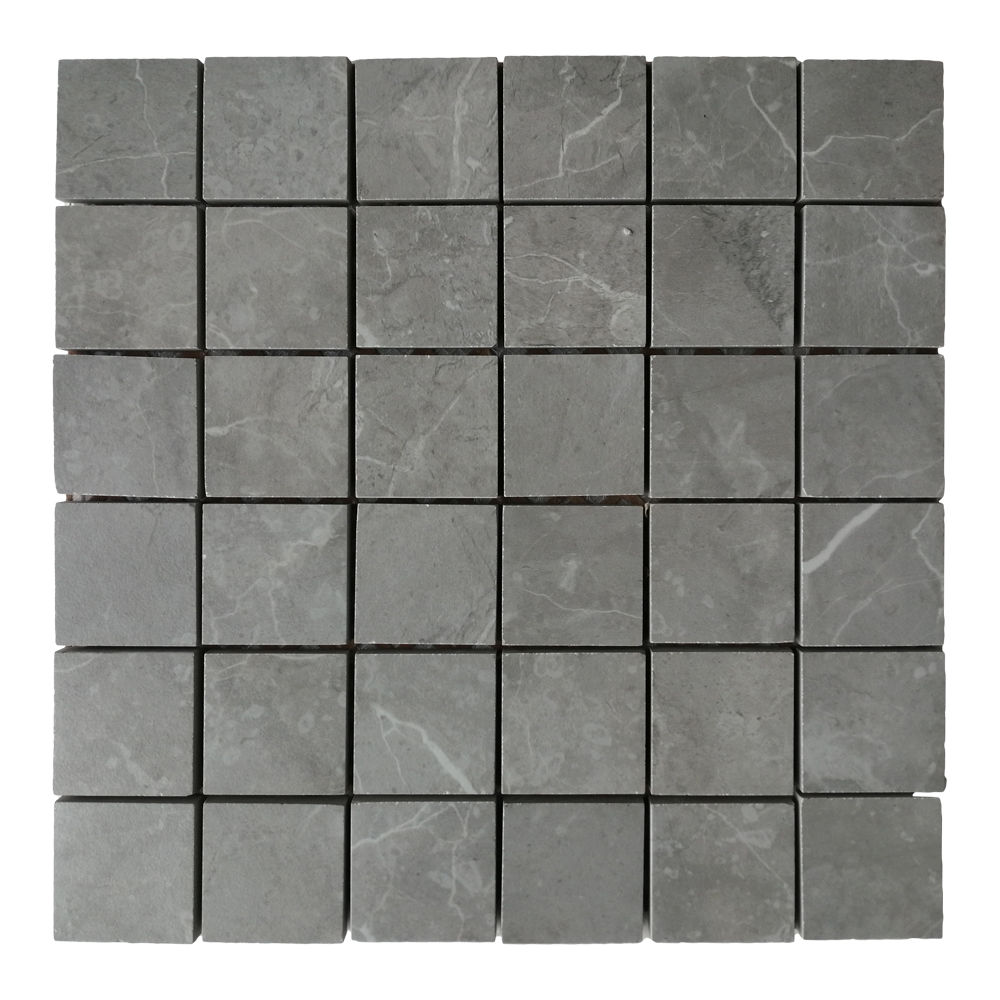 W3848-4M: Stone Mosaic; (30.0x30.0)cm, Light Grey