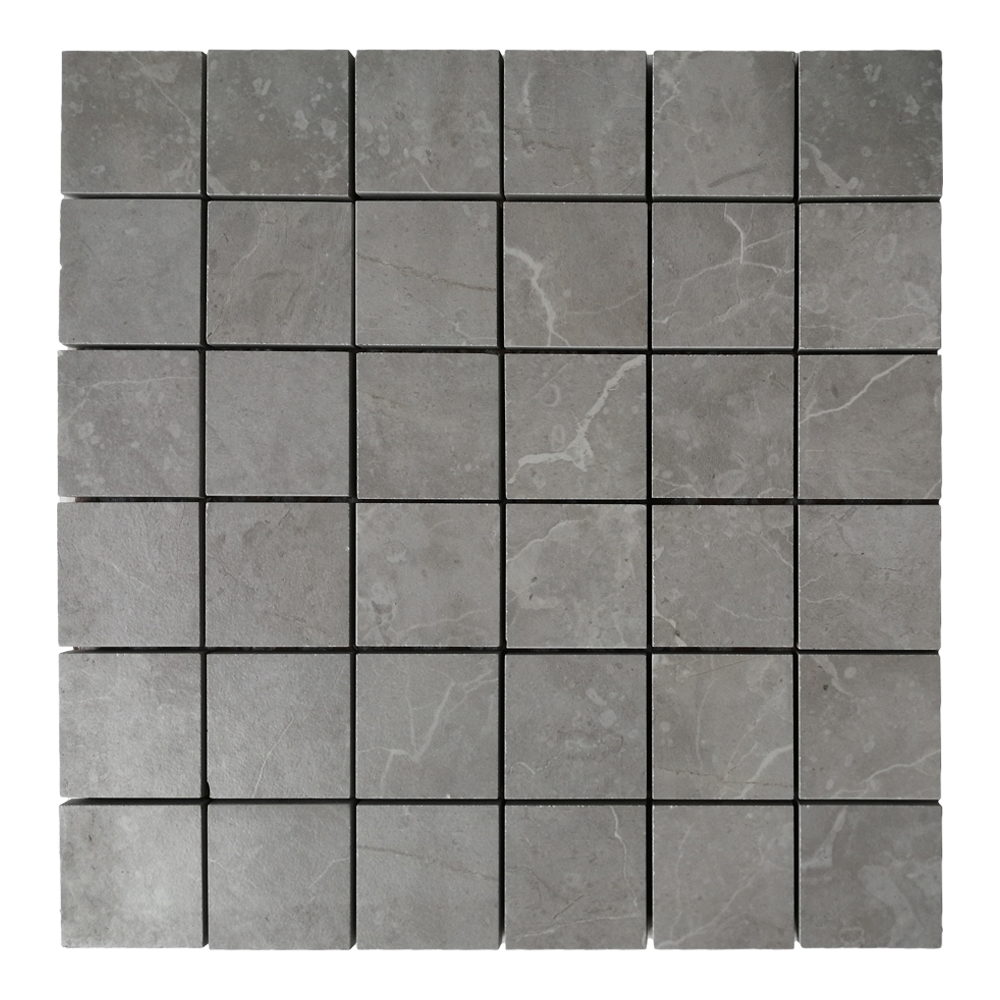 W3848-5M: Stone Mosaic; (30.0x30.0)cm, Offwhite