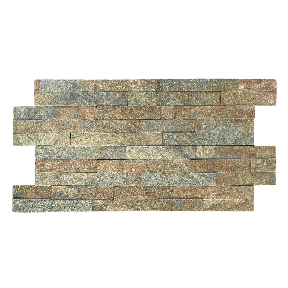 MP1205: Slate Marble Tile; (10.0x40.0)cm, Rust