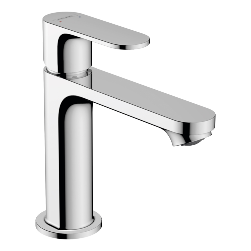 Rebris S 110: Basin Mixer With pop up Waste; Single Lever, Chrome Plated