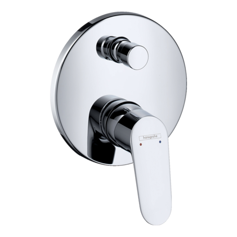 Focus/Decor E2: Concealed Shower: 4way, Chrome Plated
