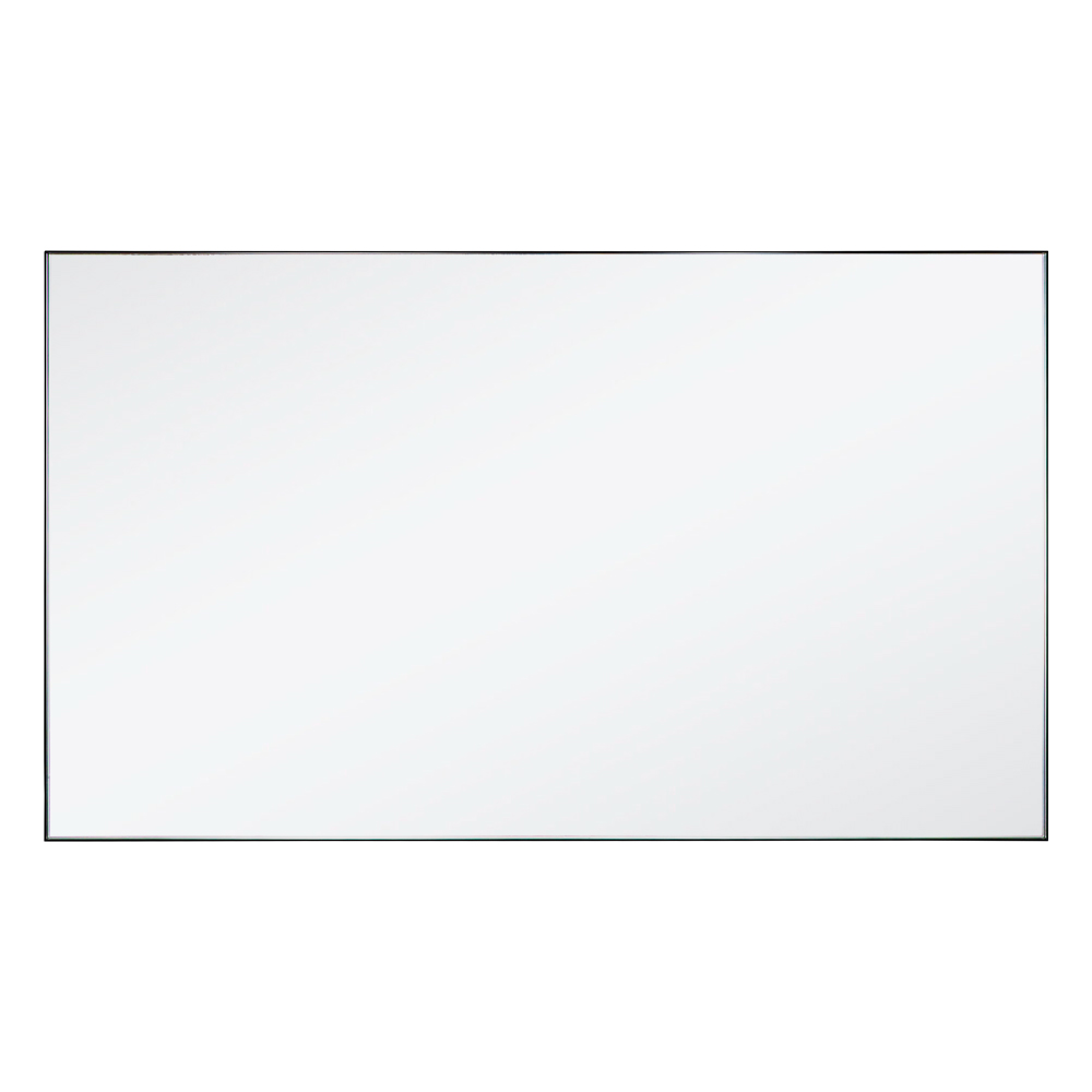 Mirror + Frame; (120x70)cm, Black