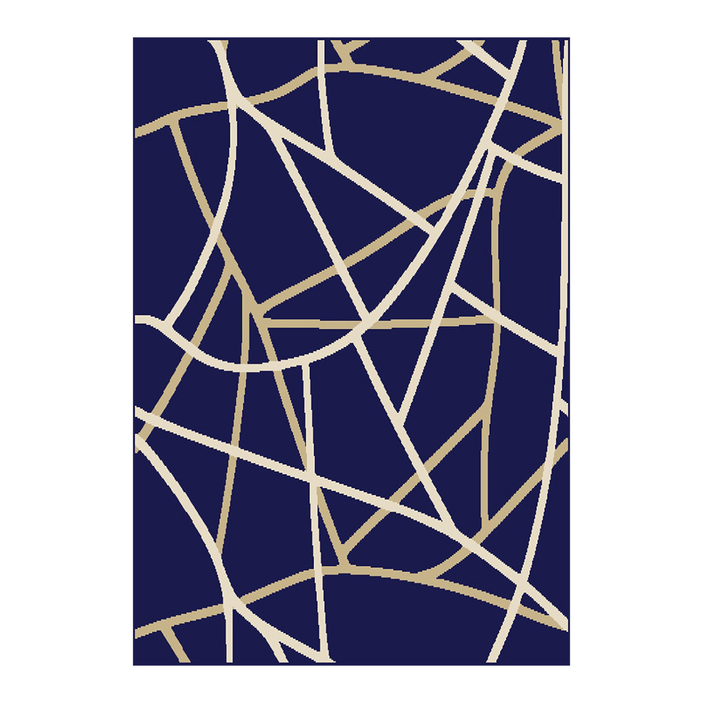 Oriental Weavers: Kendra Carpeting; 3.98metres, Navy Blue