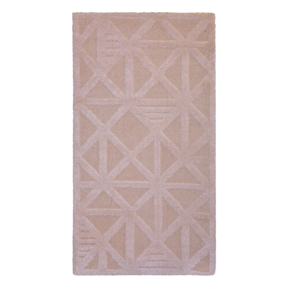 Balta: Cocoon Geometric Abstract Pattern Carpet Rug; (80x150)cm, Brown