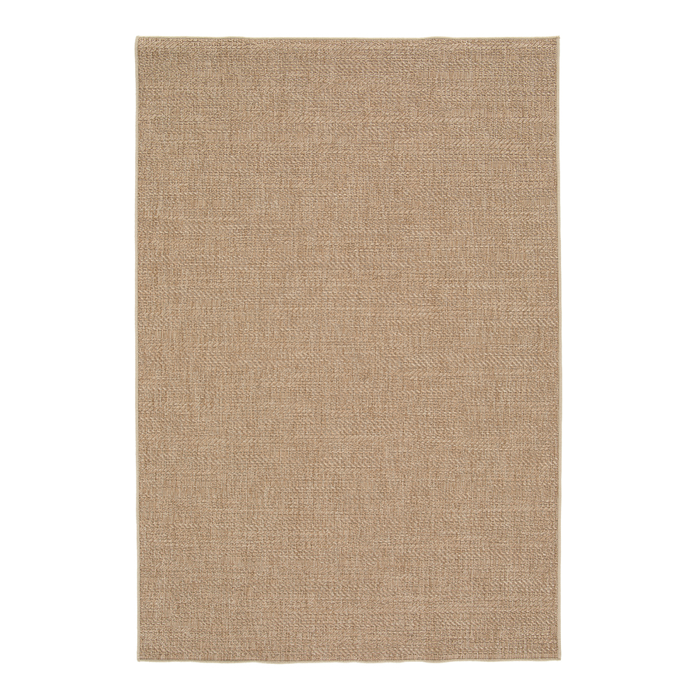 Timber Carpet Rug; (80x150)cm, Beige/Brown