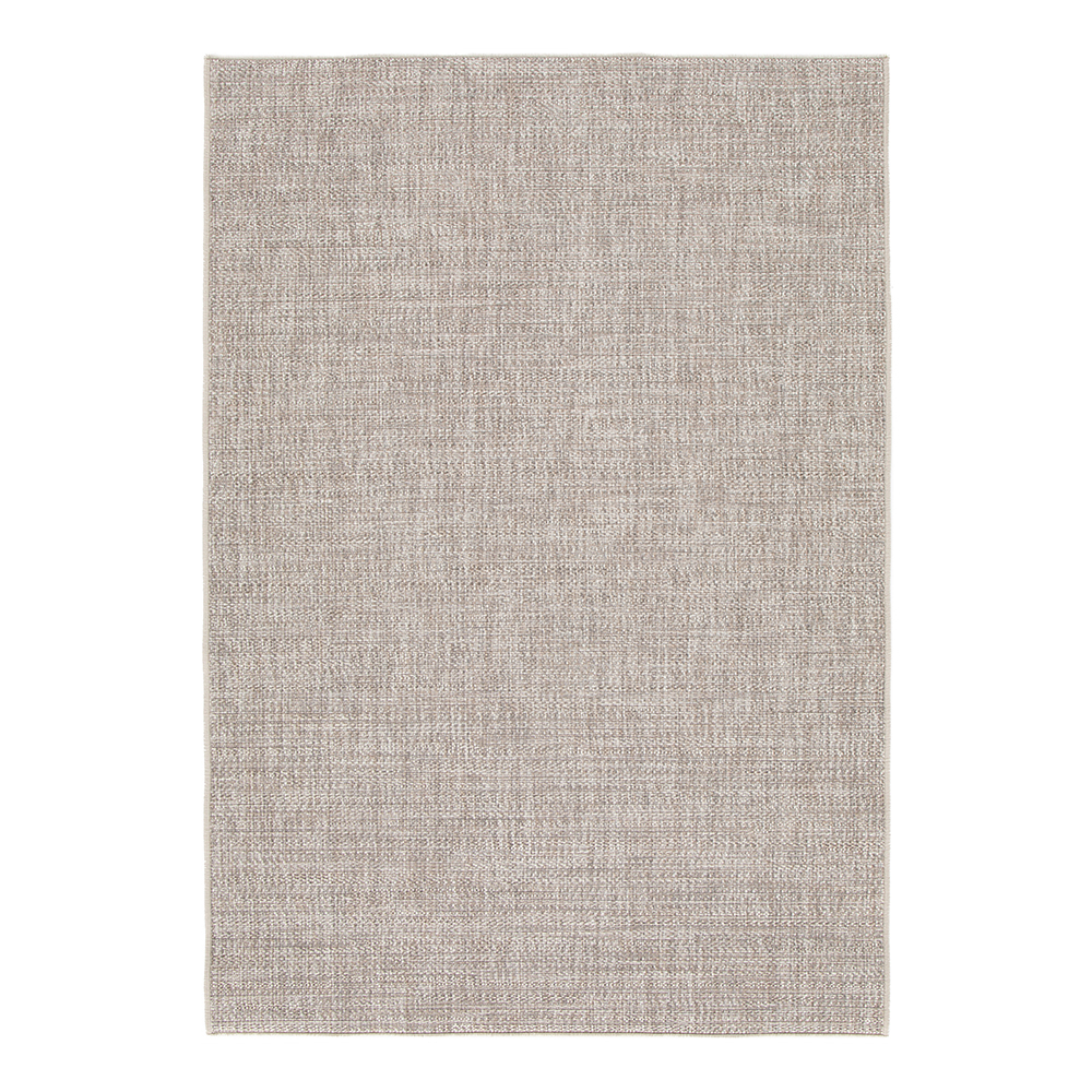 Timber Carpet Rug; (80x150)cm, Light Grey/Brown