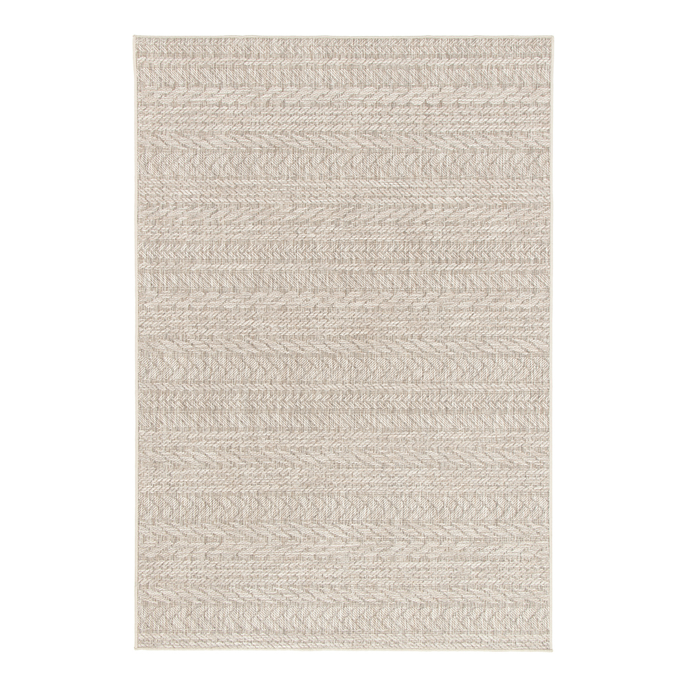 Timber Carpet Rug; (80x150)cm, Light Grey/Brown