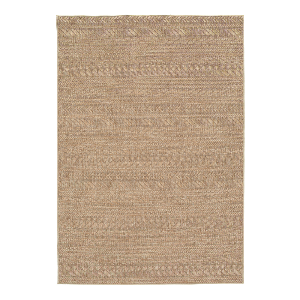 Timber Carpet Rug; (80x150)cm, Brown