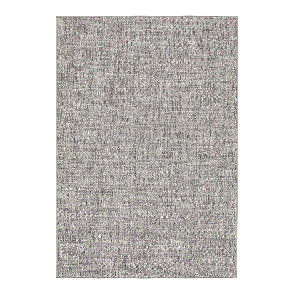Timber Carpet Rug; (160x230)cm, Light Grey/White