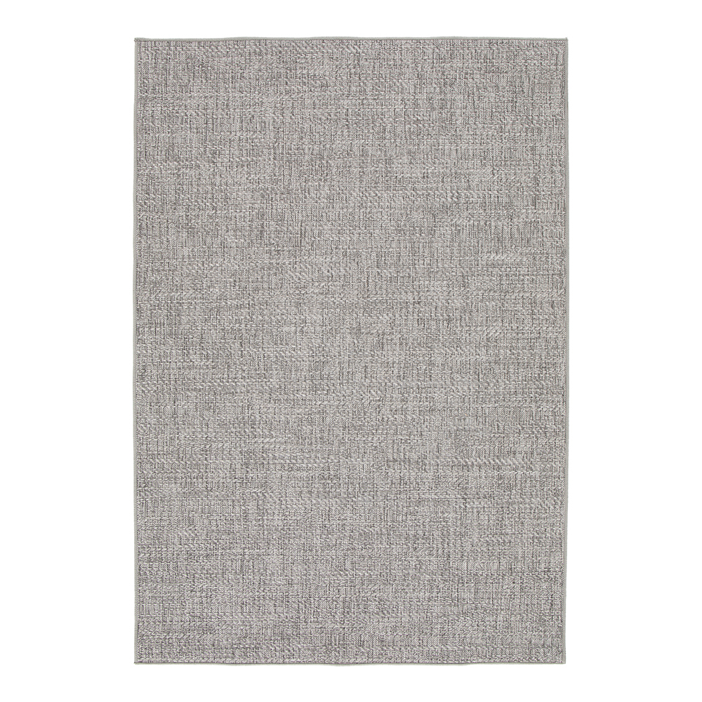 Timber Carpet Rug; (200x290)cm, Light Grey/White