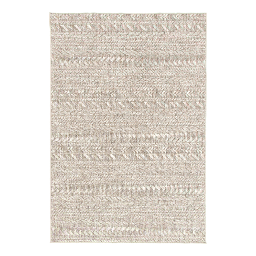 Timber Carpet Rug; (200x290)cm, Light Grey/Brown