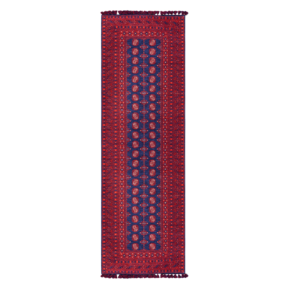 Cizm: Afgan Turkoman Carpet Rug; (80x150)cm