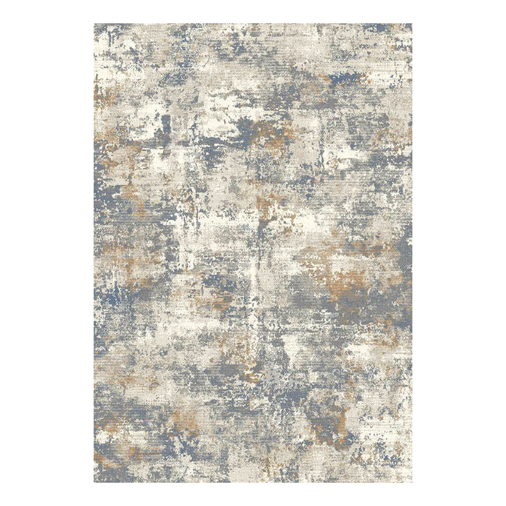 Cornelia 3600 Abstract Pattern Carpet Rug; (80x150)cm, Light Grey