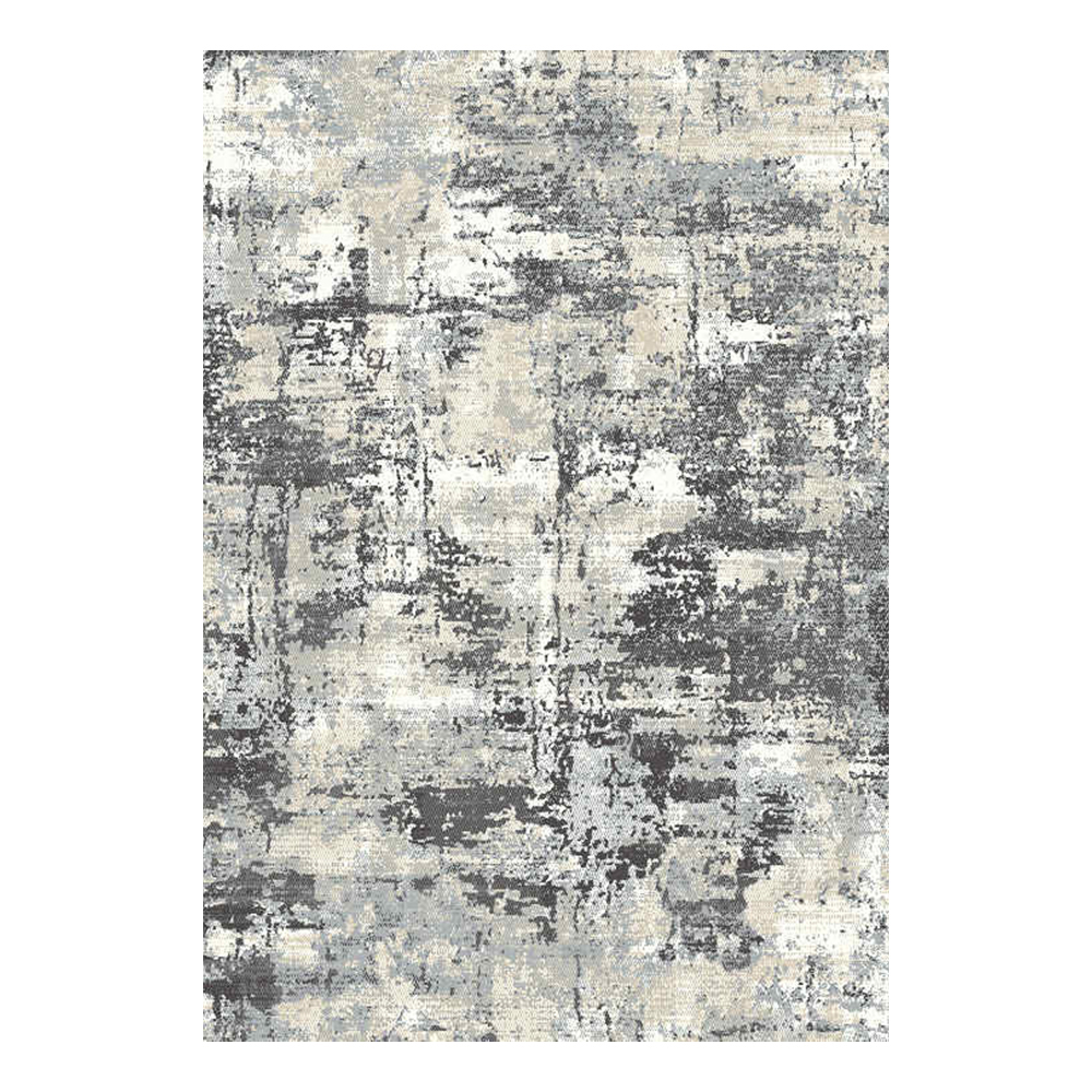 Cornelia 3600 Abstract Pattern Carpet Rug; (80x150)cm, Grey