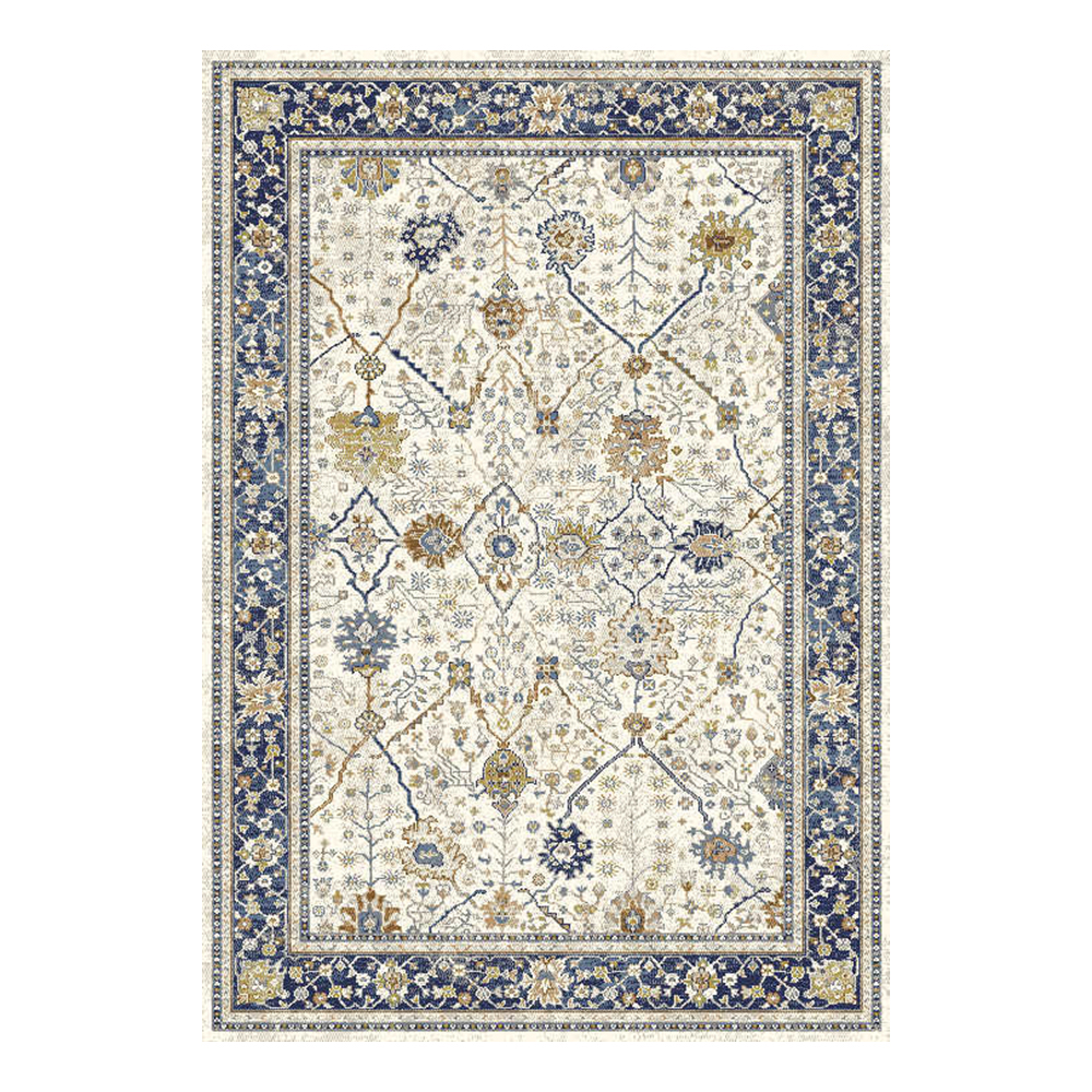 Cornelia 3600 Centered Carpet Rug; (160x230)cm, Grey/Blue