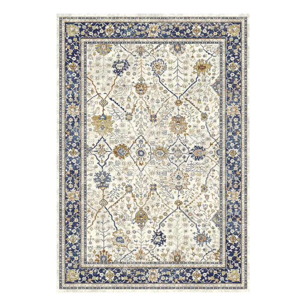 Cornelia 3600 Centered Carpet Rug; (240x340)cm, Grey/Blue