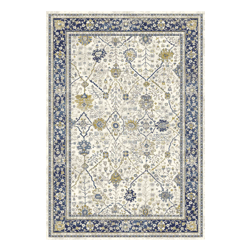 Cornelia 3600 Centered Carpet Rug; (240x340)cm, Grey/Blue