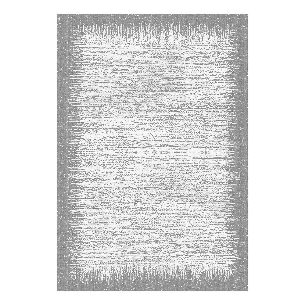 Modevsa: Bamboo Ombre Distressed Pattern Carpet Rug; (200x300)cm, Grey
