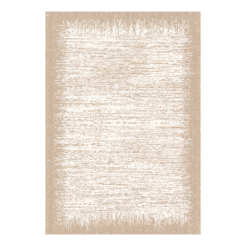 Modevsa: Bamboo Ombre Distressed Pattern Carpet Rug; (200x300)cm, Brown