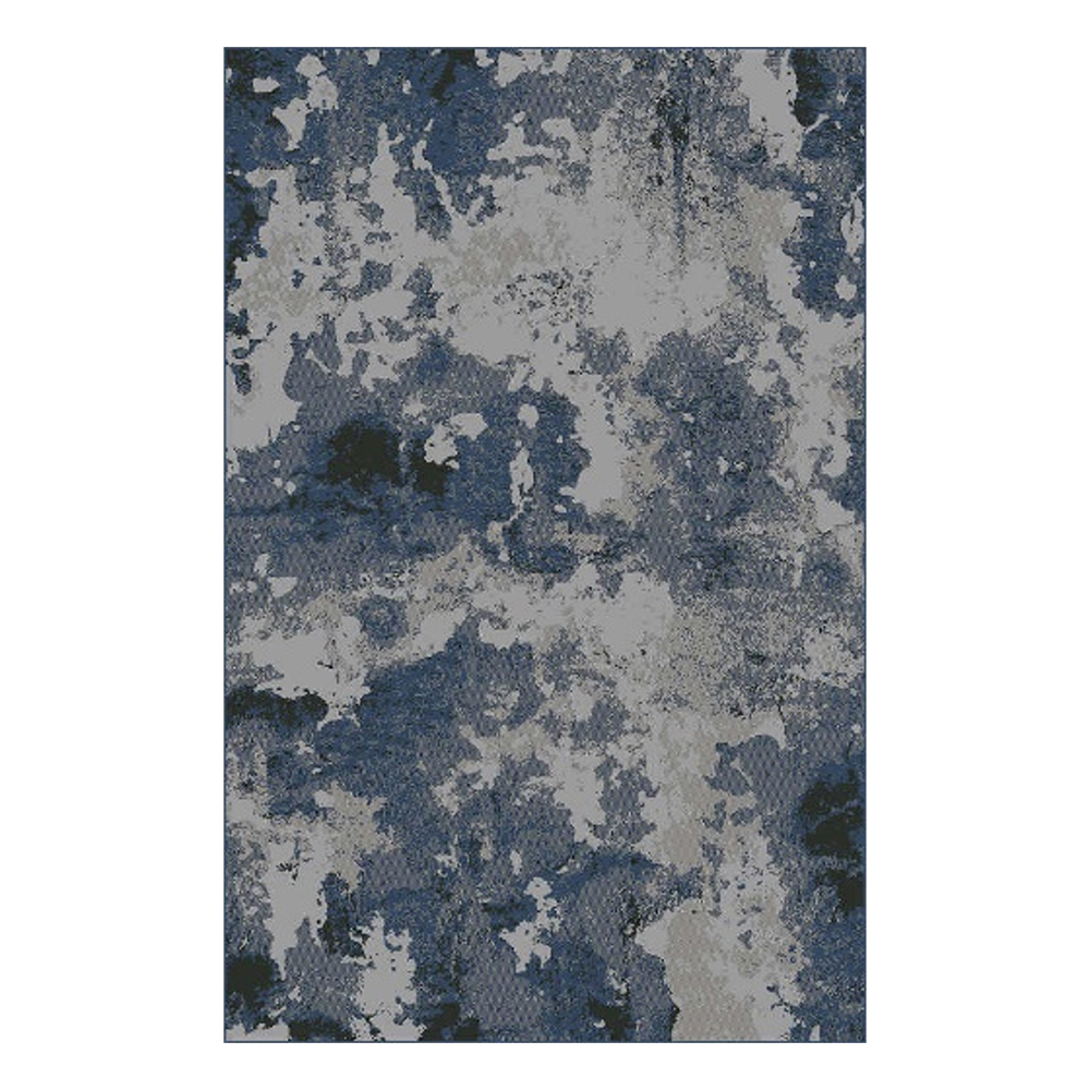 Alton Abstract Pattern Carpet Rug; (300x400)cm, Blue/Grey