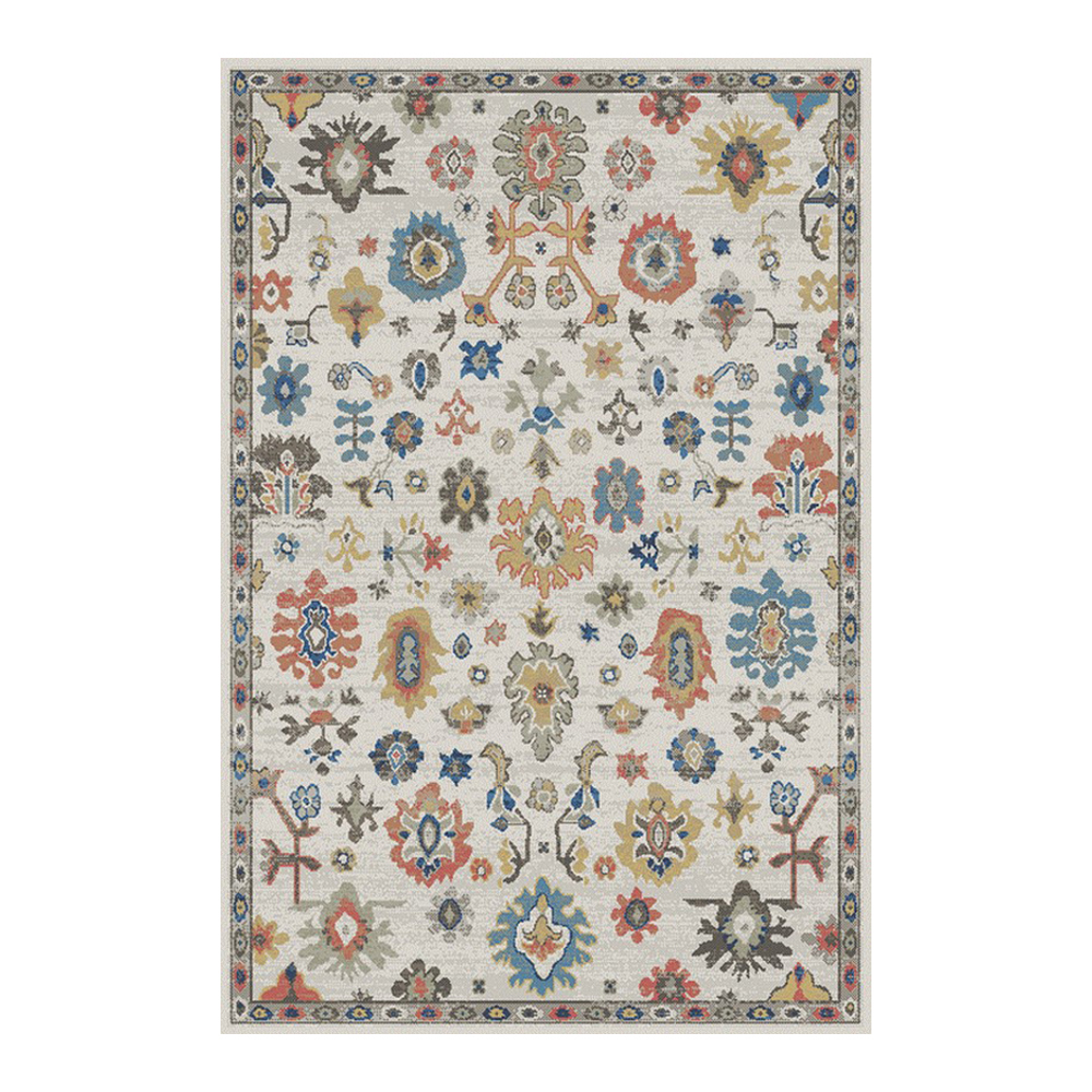 Oriental Weavers: Super Lilihan Rectangle Medallion Carpet Rug; (240x340)cm, Tan/Grey