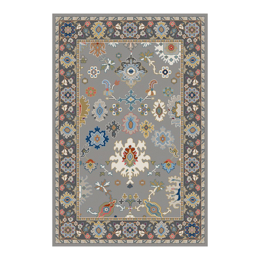 Oriental Weavers: Super Lilihan Tribal Vintage Carpet Rug; (240x340)cm, Grey