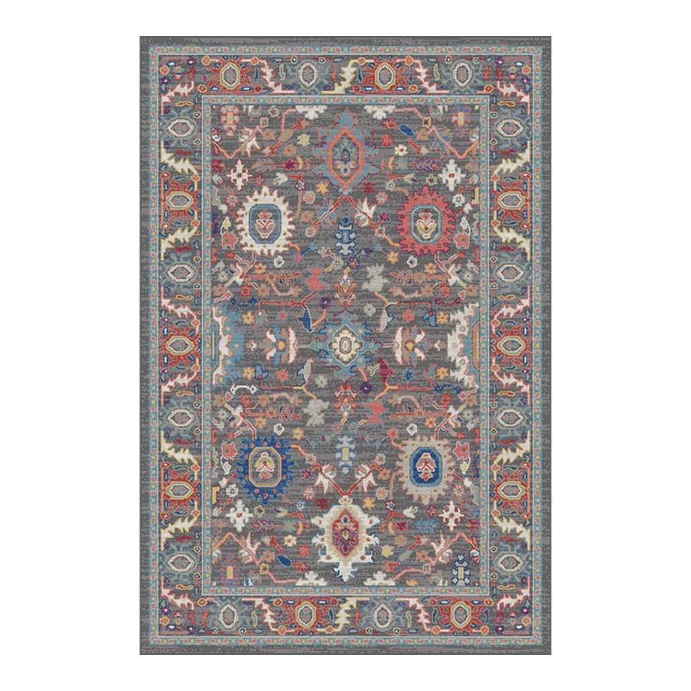 Oriental Weavers: Super Lilihan Carpet Rug; (240x340)cm, Grey/Maroon