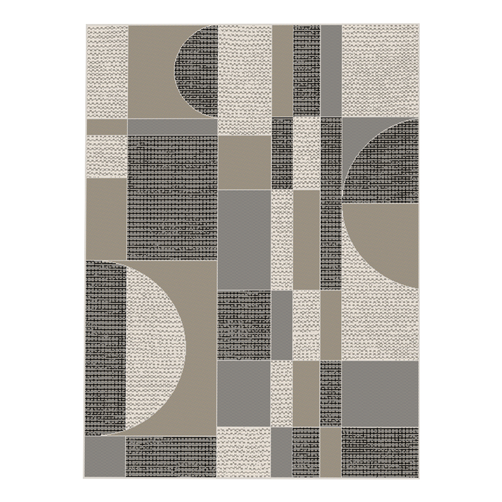 Oriental Weavers: Oria Geometric Pattern Carpet Rug; (80x150)cm, Grey