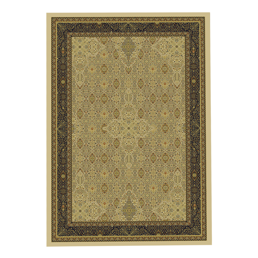 Oriental Weavers: Soft Line Bordered Patterned Carpet Rug; (200x285)cm, Brown/Green