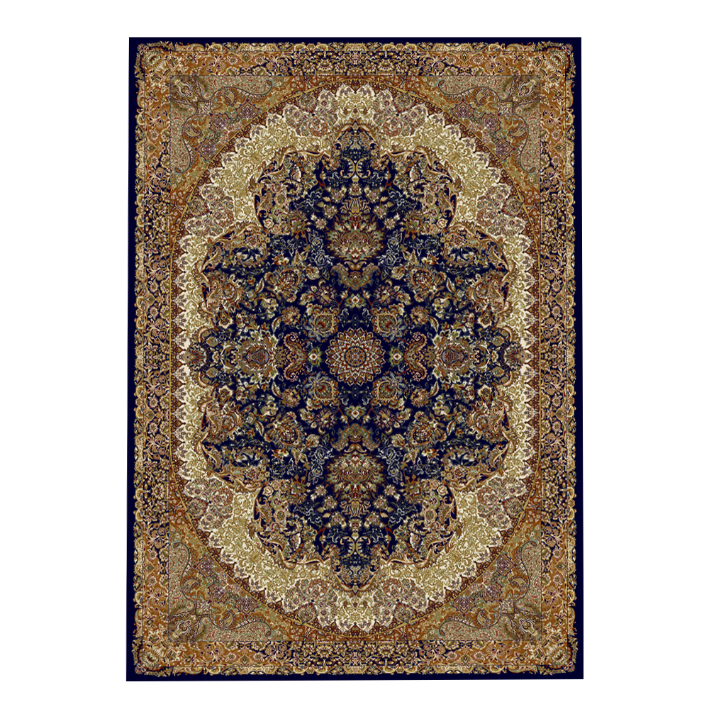 Oriental Weavers: Soft Line Bordered Centre Floral Carpet Rug, (240x340)cm, Brown