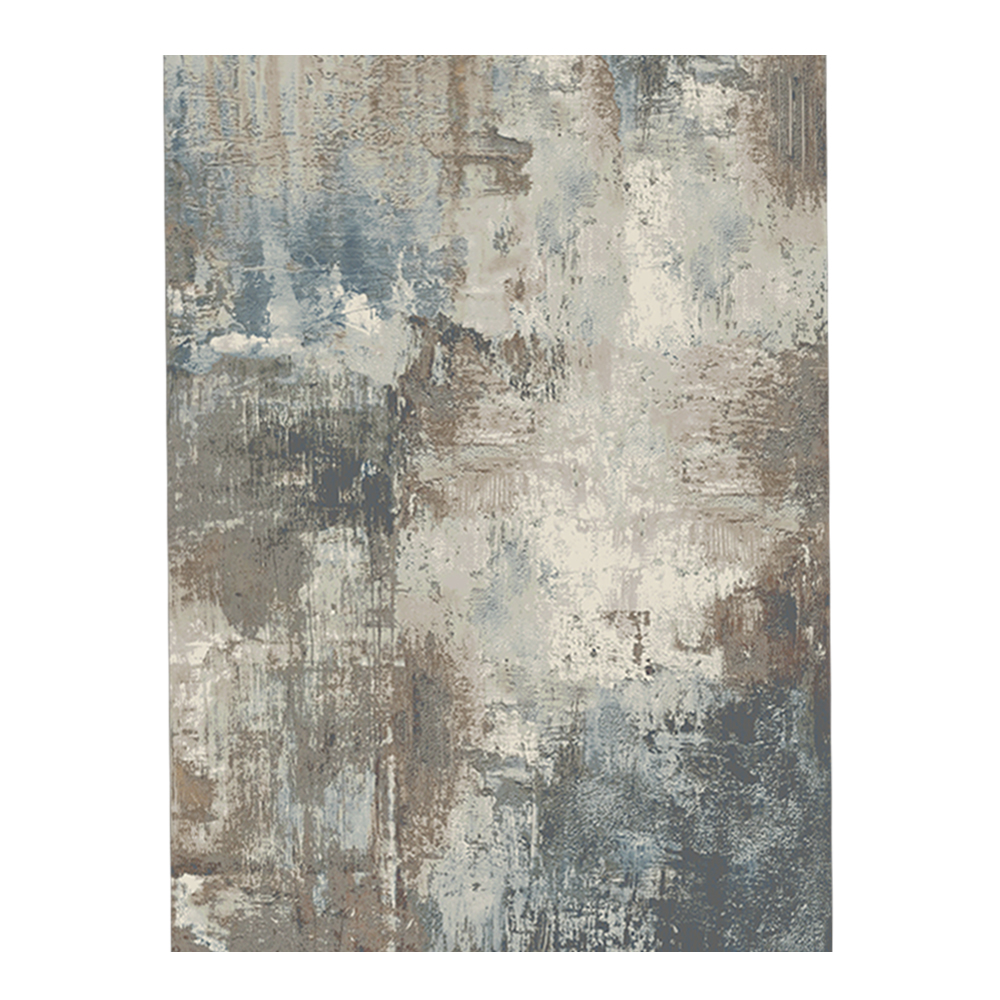 Oriental Weavers: Virgo Airbrushed Pattern Carpet Rug; (200x285)cm, Silver/Brown