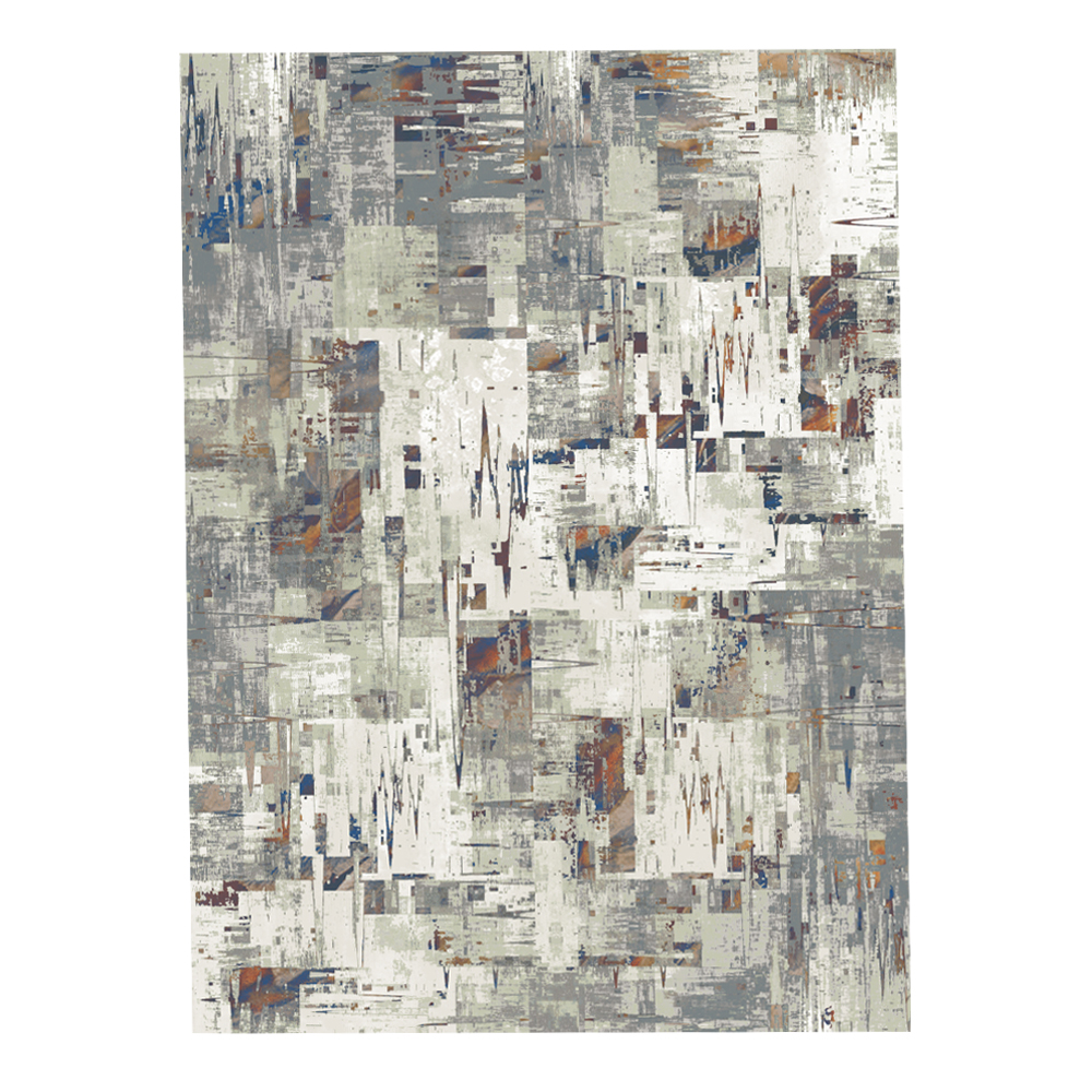 Oriental Weavers: Virgo Distressed Pattern Carpet Rug; (200x285)cm, Grey