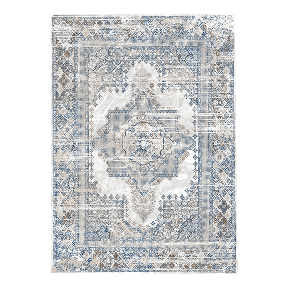 Oriental Weavers: Virgo Central Medallion Carpet Rug; (200x285)cm, Blue