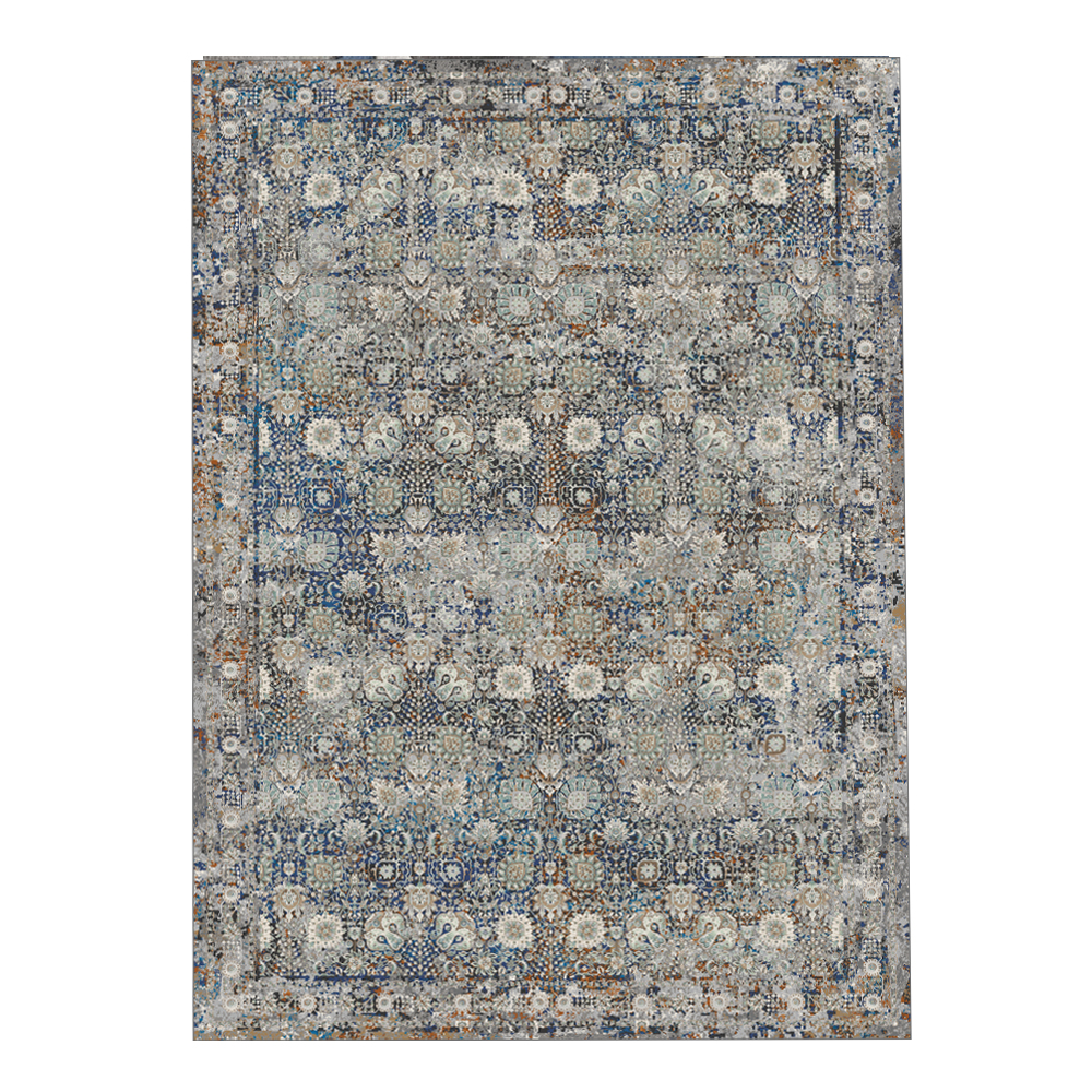 Oriental Weavers: Virgo Vintage Allover Pattern Carpet Rug; (240x340)cm, Grey/Brown