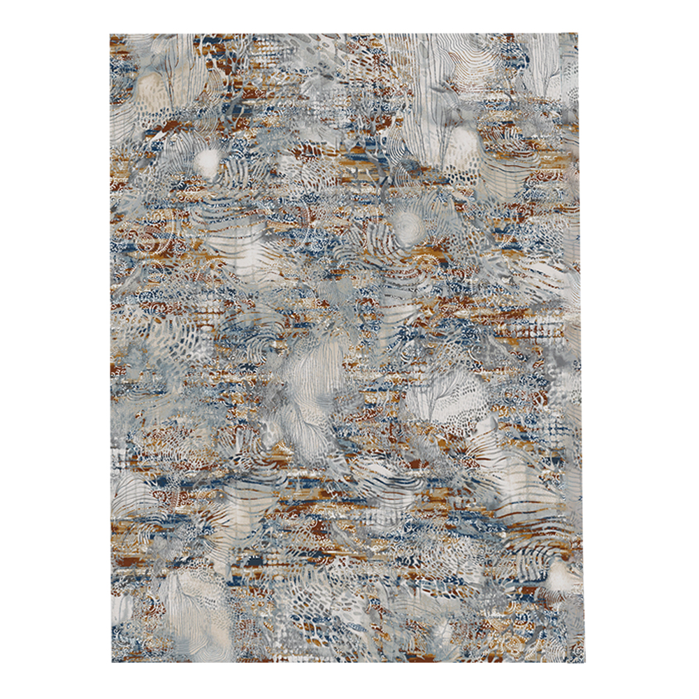 Oriental Weavers: Virgo Damask Pattern Carpet Rug; (240x340)cm, Grey/Brown